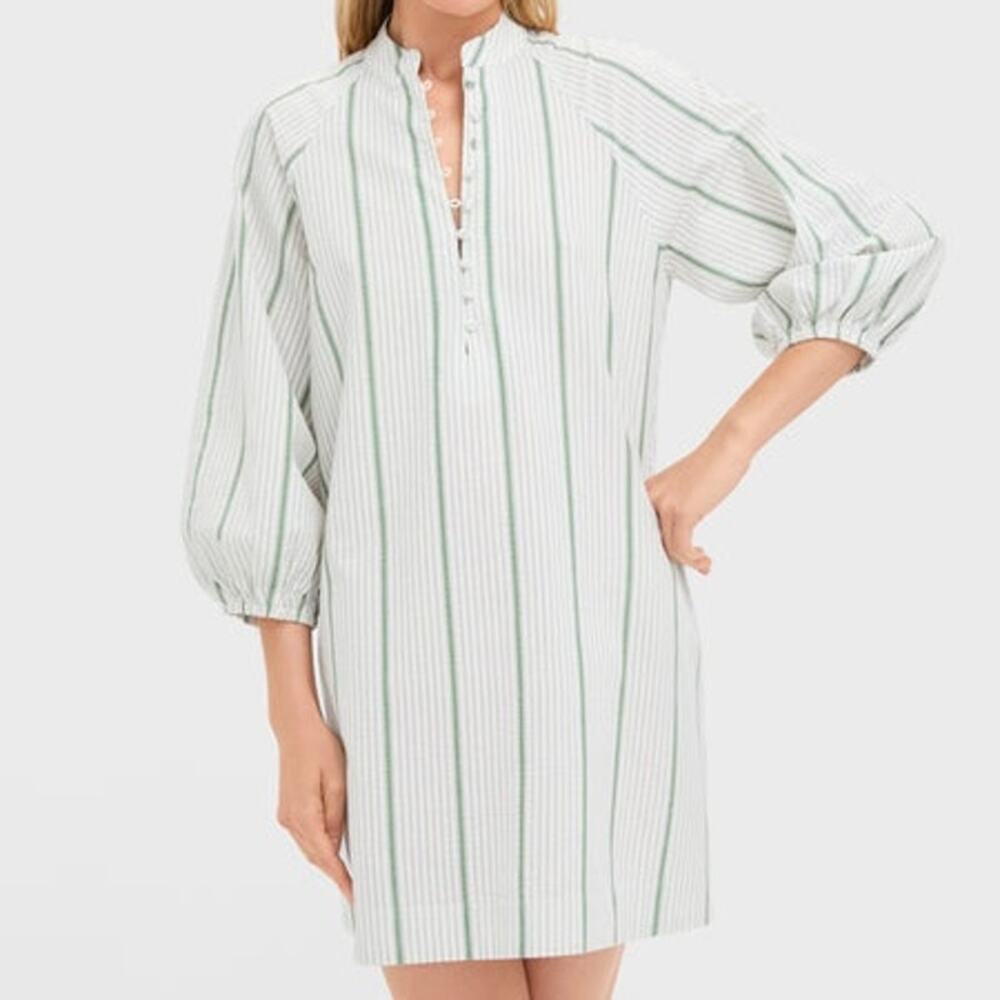 Tuckernuck Mondego Seersucker Caftan Dress